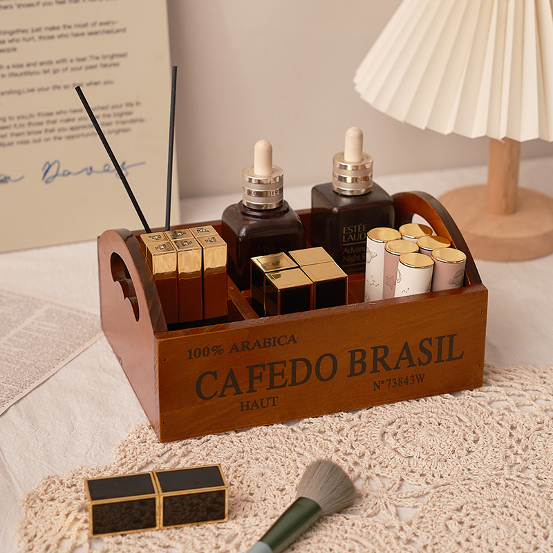 Zakka retro wooden portable si - огляд і ціна Storage & Organization