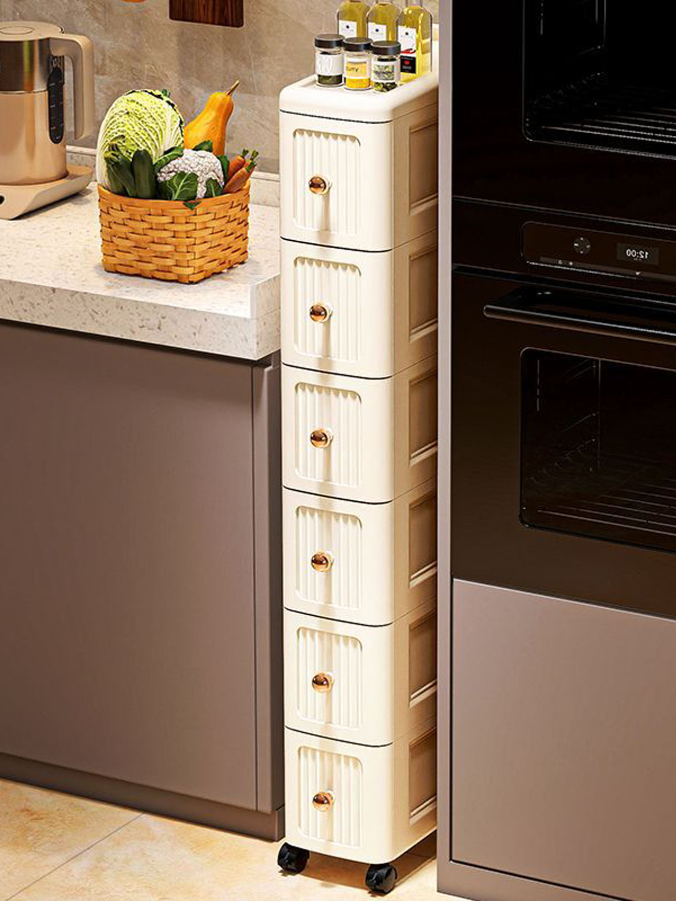 15CM Wide Gap Storage Cabinet  - огляд і ціна Storage & Organization