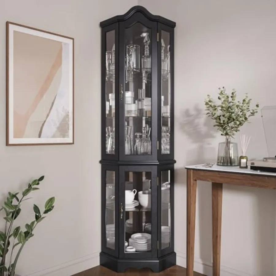 Lighted 3-side glass display c - огляд і ціна Kitchen
