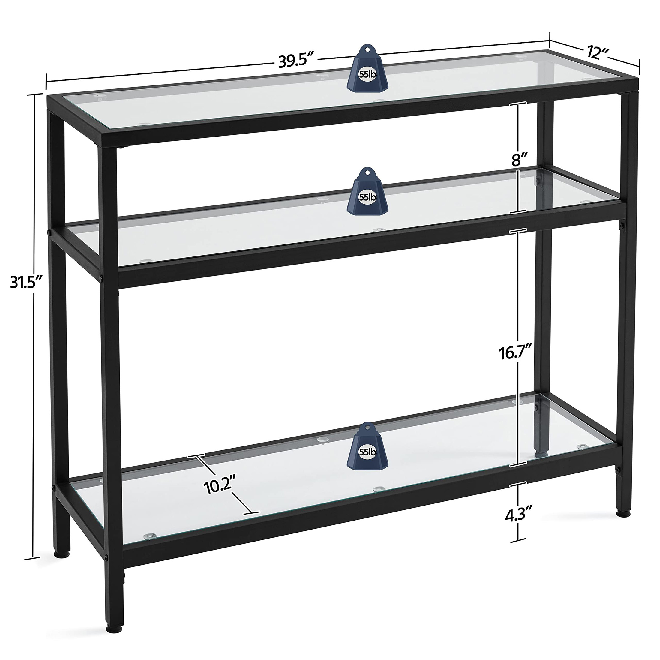 Console Table, Metal Frame and - огляд і ціна Storage & Organization