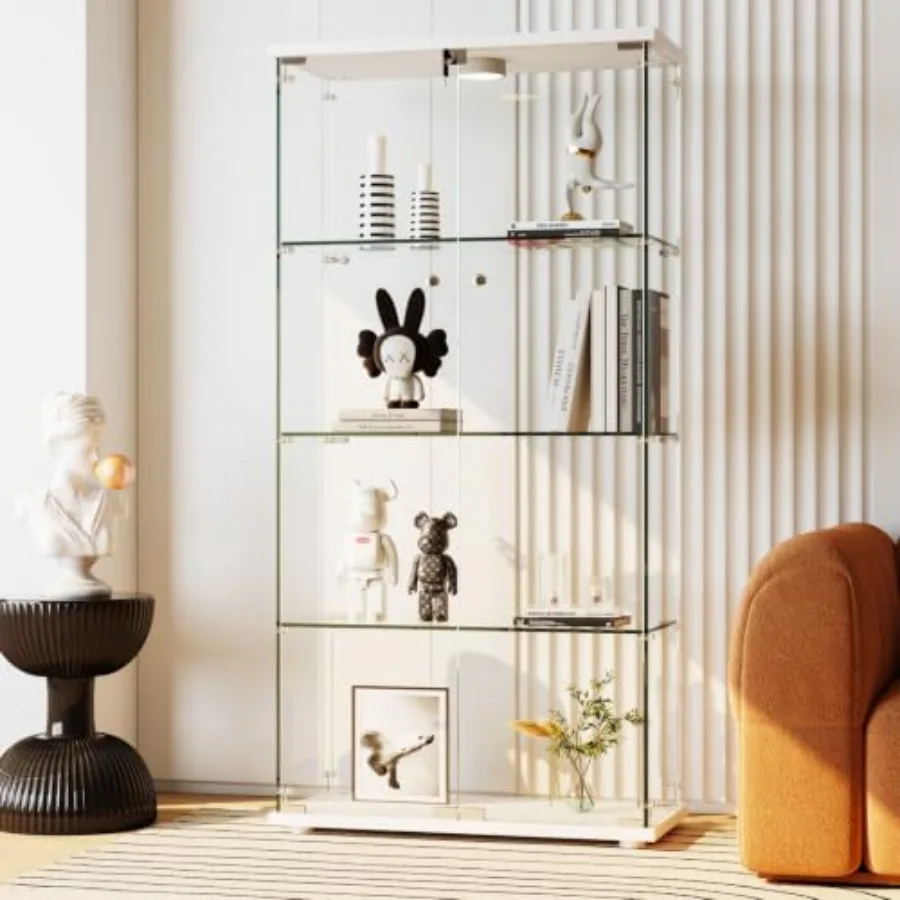Tempered Glass Display Cabinet - огляд і ціна Lighting